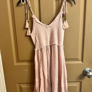 SOLD Ocean Drive Dusty Rise Tassel Strap Dress